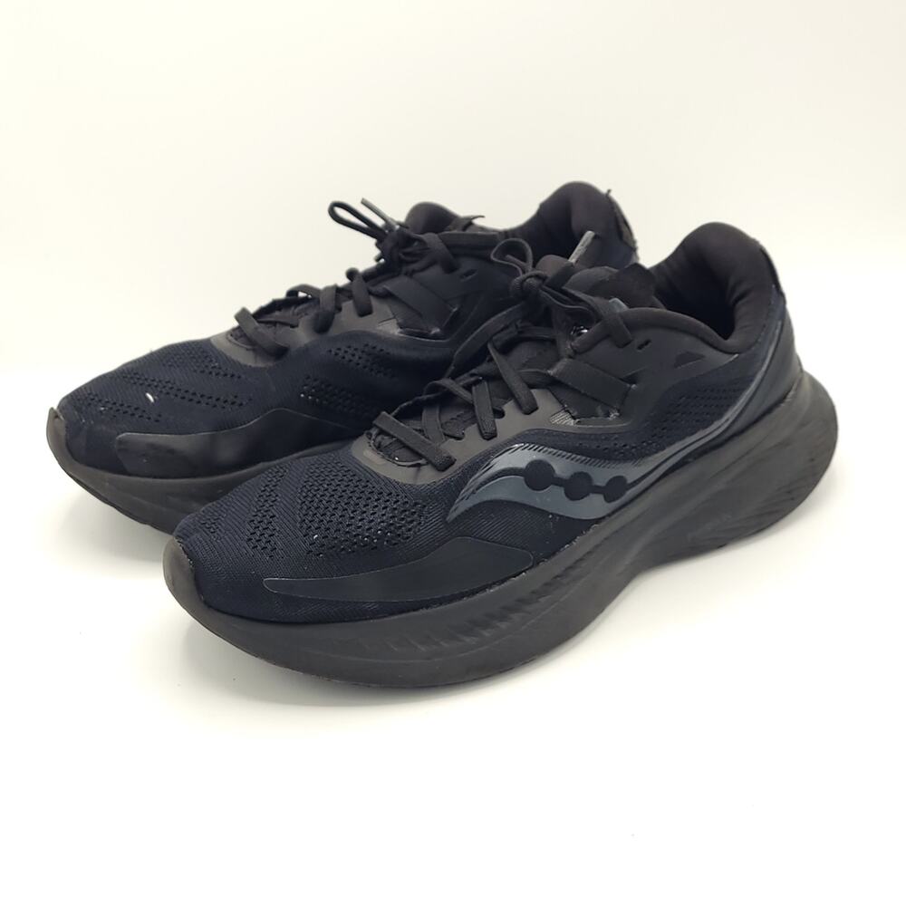 Saucony Guide 15 Triple Black Running  S10684-14 Women’s Size 10